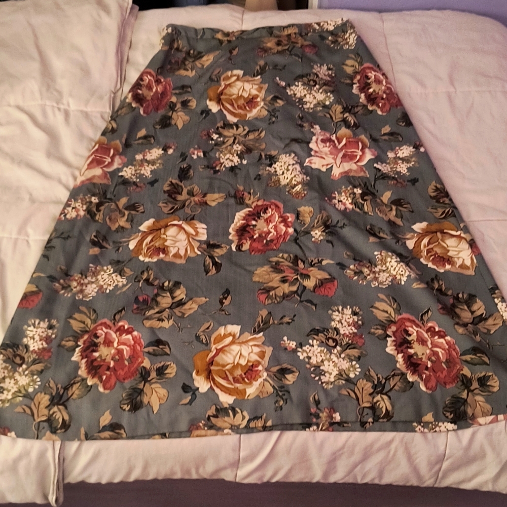 Floral Maxi Skirt